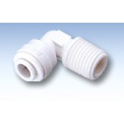 Elbow 1/4 Push Fit to 1/4 inch Male Thread